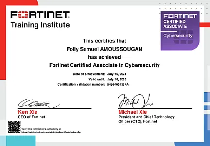 Fortinet NSE  1
