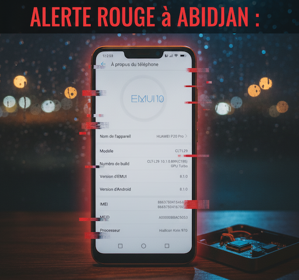 Alerte Rouge à Abidjan : Comment un simple téléphone d'occasion a failli détruire ma vie numérique