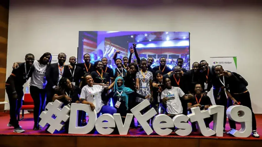 DevFest Abidjan 2019 : ma première scène devant 500 personnes